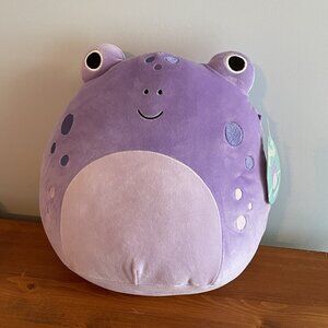 Squishmallows Nahomy Lavender Tadpole Frog 12" Plush